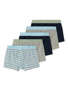 Трусы NAME IT, цвет Night blue/Light blue/mottled grey