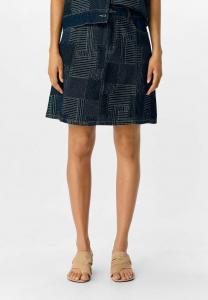 Юбка Object A-line skirt, Dark Blue Denim/Dark-Blue Denim