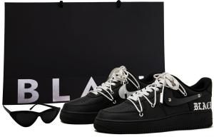 Кроссовки Nike Air Force 1 Skateboard Shoes Unisex Low-Top Black