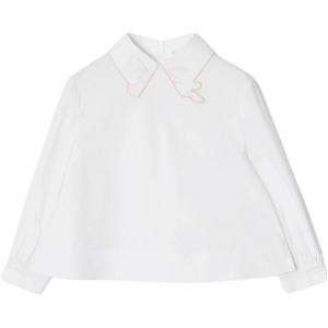 Детская рубашка Burberry, белый