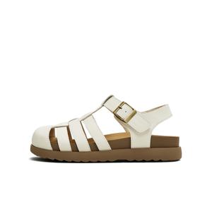 Сандалии Holiday Encounter Roman 4 см, женские, цвета экрю Teenmix, Ecru