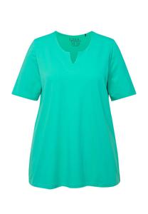 Базовая футболка HALBARM Ulla Popken, бирюзовый