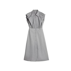 ELLE Платье без рукавов Women's Medium Gray