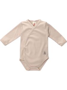 Makoma Боди с длинными рукавами и принтом жирафа, бежевого цвета