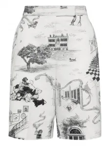 Шорты-бермуды Hector Toile Thom Browne, белый