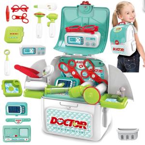 Большой медицинский набор Маленький доктор Доктор в рюкзаке U522 elektrostator