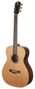 Акустическая гитара Teton STG105NT 105 Series Grand Concert Western Red Solid Cedar Top 6-String Acoustic Guitar-Natural