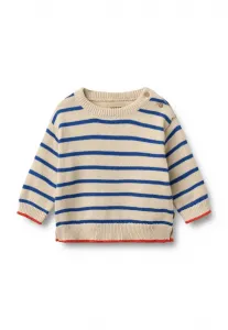 Джемпер моргана Wheat, True Blue Stripe