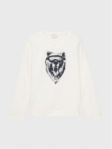 Блуза стандартного кроя Tom Tailor, белый