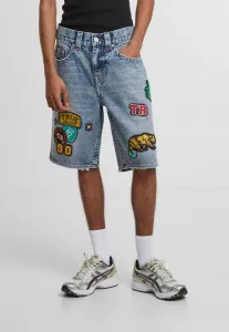 Джинсовые шорты bobby sn без нашивок на клапане True Religion, Blue