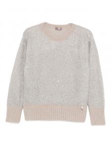 Металлизированный свитер Herno, нейтральный