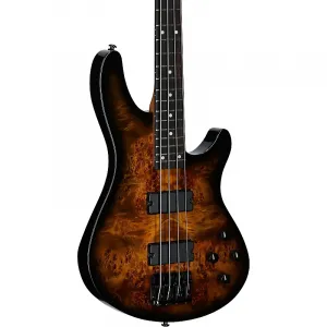 Электрический бас-гитара Schecter C-4 Standard, отделка Tobacco Burl