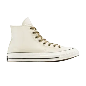 Кроссовки Converse Chuck 70 High 'Houndstooth Lining - Egret Swamp Core', кремовый