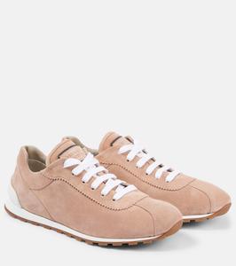 Замшевые кроссовки Monili Brunello Cucinelli, Phard