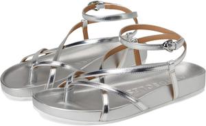 Сандалии Aerosoles Women's Leera, Silver Metallic Faux Leather