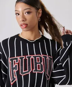 Мужской трикотажный пуловер в полоску FUBU Select Brands, цвет Black