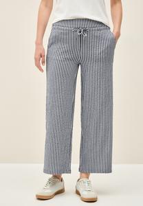 Брюки GESTREIFTE SEERSUCKER Cecil, темно-синий