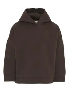 Худи с длинными рукавами и капюшоном Douuod Kids, коричневый