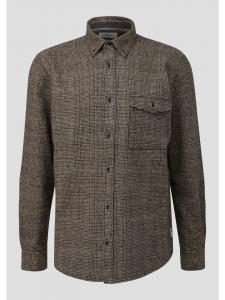 Рубашка в цвете 86N3_cognac s.Oliver