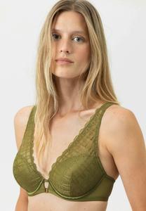 Бюстгальтер mey Triangle bra, Golden Fern/Green