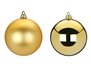 Набор рождественских шариков LAALU, 0,01x1x0,01 см, золотой