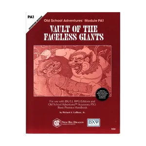 Модуль Vault of the Faceless Giants, Old School Adventures