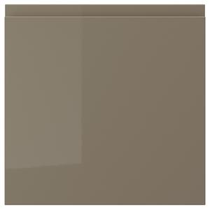 Передняя часть ящика IKEA, 40x40 см, цвет high-gloss dark grey-brown
