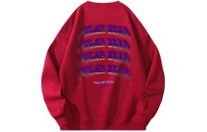 Толстовка унисекс Polar Bear POLAR BEAR, Темно-красный круглый вырез