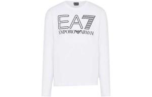 Футболка EA7 для мужчин EMPORIO ARMANI, белый