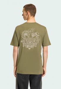 Футболка Adidas Originals OKTOBERFEST TEE, Olive Strata/Olive