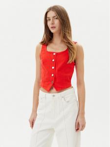 Жилет slim fit Wild Alinia 10323777 Vero Moda, красный