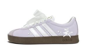 Adidas Neo Кроссовки для скейтбординга VL Court 2.0 с противоскользящим износостойким верхом, унисекс, фиолетовые