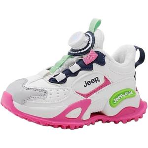 Jeep Низкие детские повседневные туфли бело-розовые Kids'
