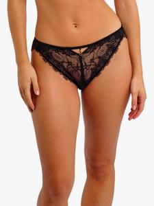 Fascinate кружевные трусики с цветочным принтом Freya, Black