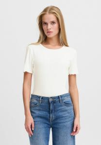 Футболка ICHI CELLA SS, Cloud Dancer/Off-White