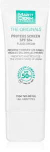 Оригинальная защитная жидкость Proteos Screen для всех типов кожи Martiderm, spf 50+ 40 мл