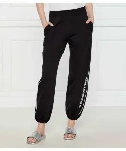Спортивные штаны Regular fit Karl Lagerfeld, черный