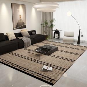 Saipos Ковер 160х230 см для гостиной/спальни в стиле New Light Luxury, большой, с полным покрытием, не скользящий, экологичный