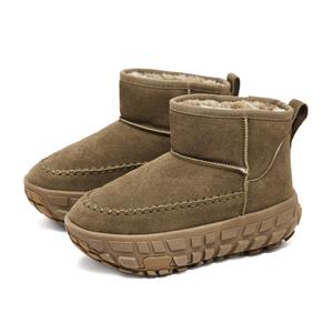 D:FUSE SCANDINAVIA Женские зимние ботинки цвета хаки, цвет Khaki Green