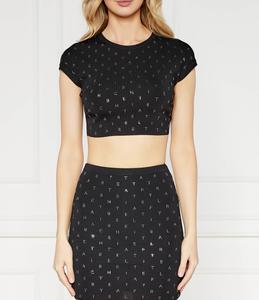 Топ Elisabetta Franchi Regular Fit, черный