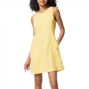 UNIQLO Женское платье без рукавов абрикосово-желтое