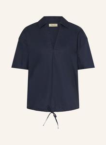 Блузка рубашка Woolrich, синий