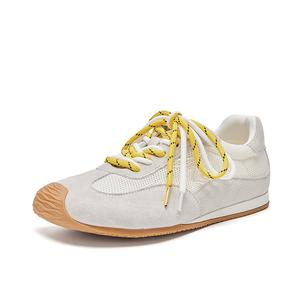 Низкие повседневные кроссовки для женщин HR, бежевый