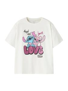 Рубашка NAME IT NKFDYMIR STITCH, белый