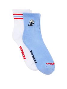 2 пары носков по 1/4 Pink, seascape blue/optic white cowboy hat