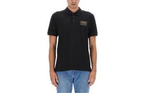 MOSCHINO Мужская черная поло