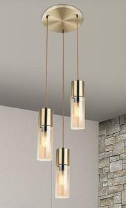 Подвесной светильник Globo Lighting Annika Typ A, 30x150x30x30 см цвет messing