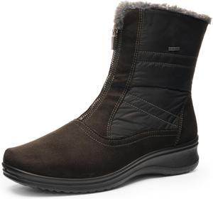 Женские современные зимние ботинки ARA, Black Graphite