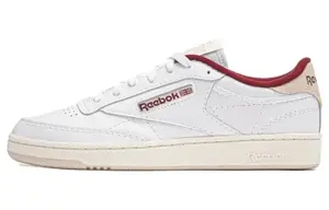 Обувь для скейтбординга Reebok Club C унисекс, White/Red