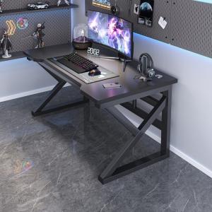 Компьютерный стол Naijia 100 см Sesame Black с черной рамой